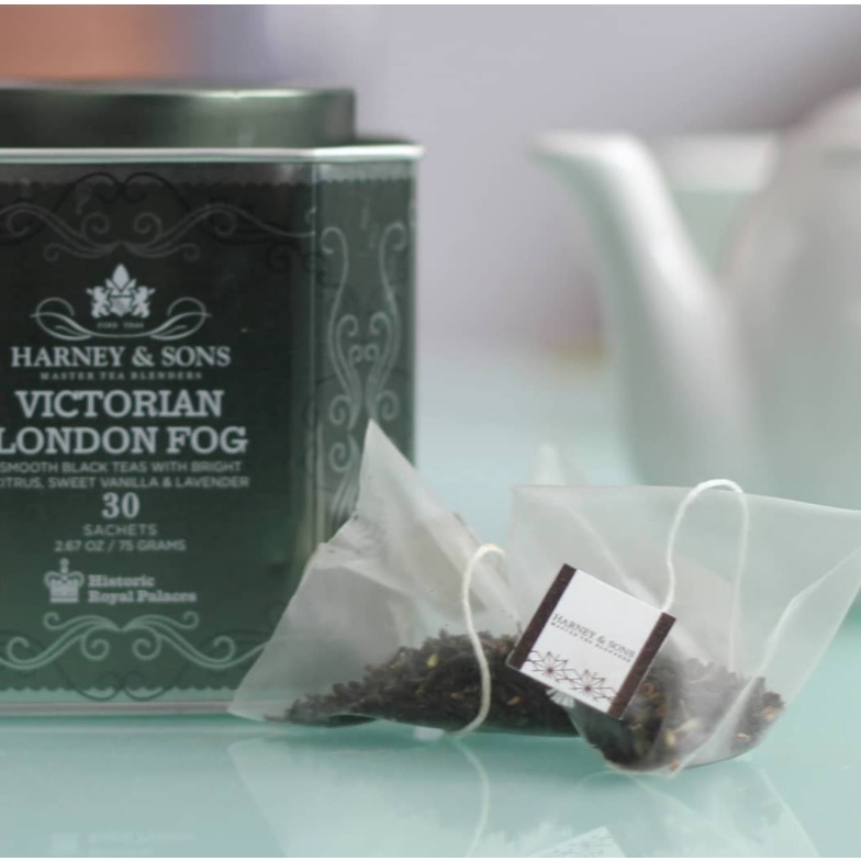 [hàng Mỹ date 2023]Trà bá tước Earl Grey vanilla lavender Sương Mù London Harney and Sons