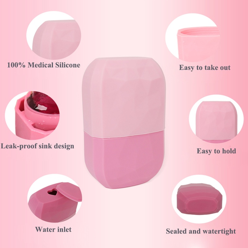 Cây Lăn Mát Xa Làm Sáng Da Mặt / Mắt / Cổ Tiện Dụng