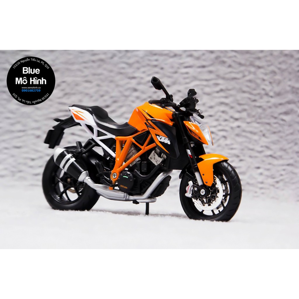 Xe mô tô mô hình KTM 1290 Super Duke R Maisto 1:12