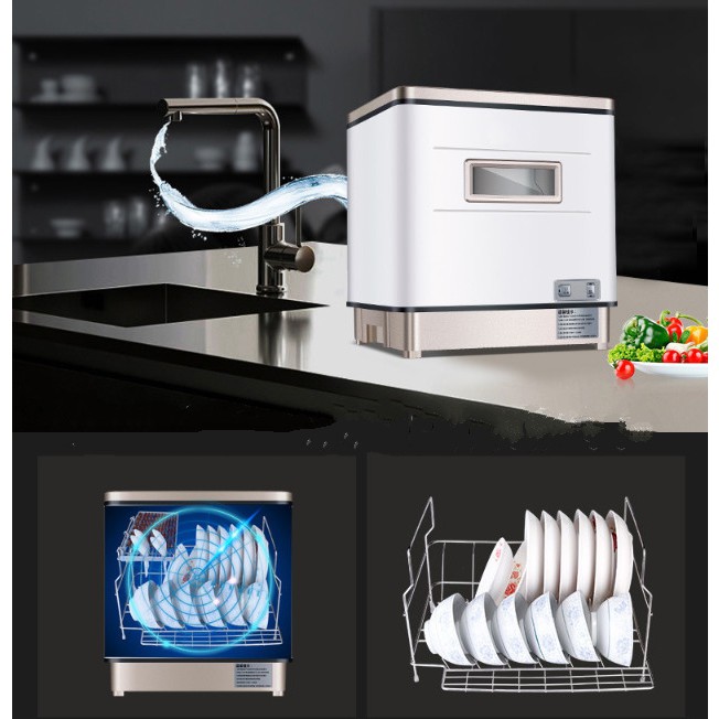 Máy rửa chén công suất cao 2000W  8 lít cao cấp - King Of Prussia