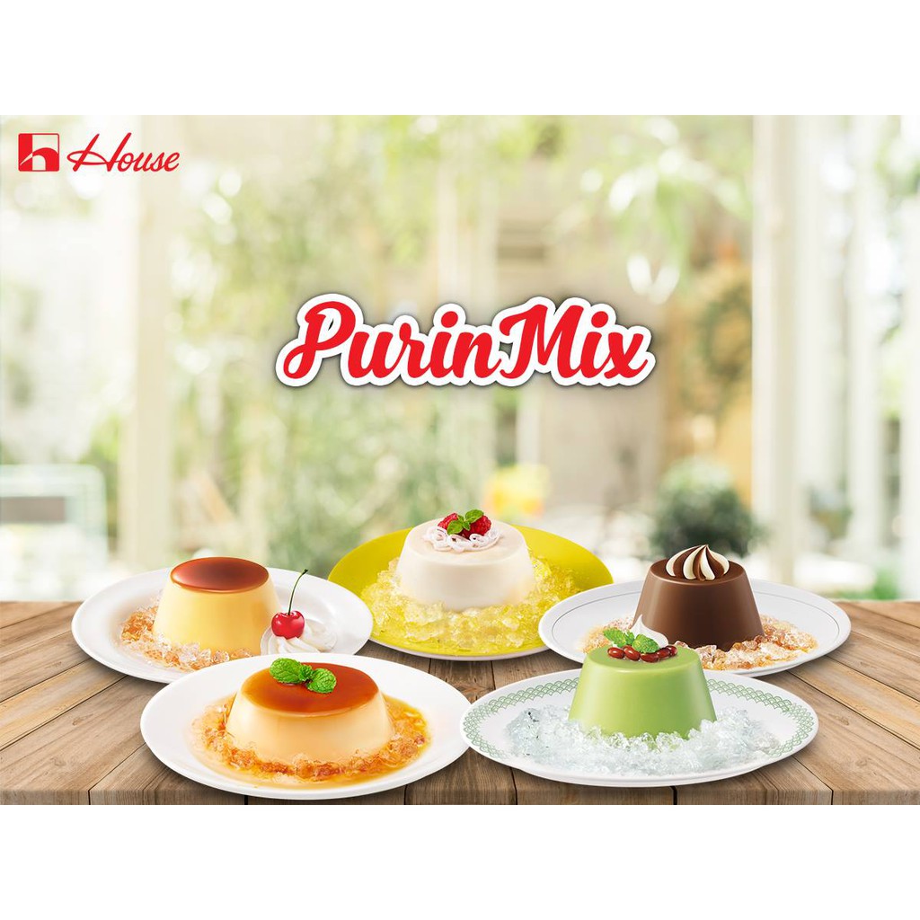 [Mã GROSALE2703 giảm 8% đơn 250K] Combo 06 hộp Bột làm bánh Flan Purin Mix (Tặng kèm 6 khuôn bánh)