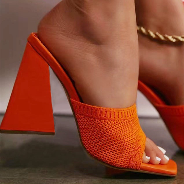 Giày Cao Gót Da 4.13 Inch Size Lớn 35-41