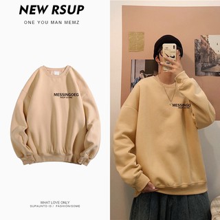 Áo sweater nỉ bông unisex [hàng order]