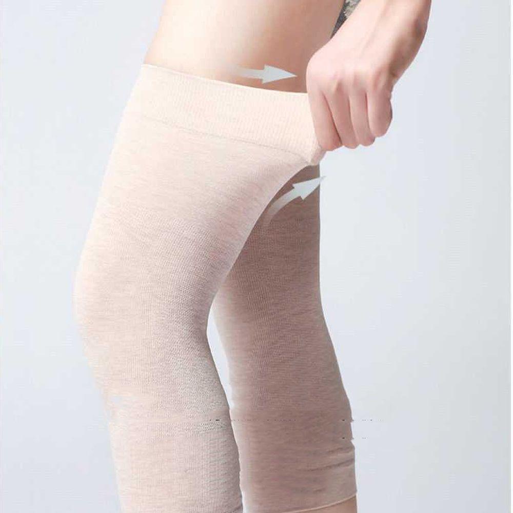 JARRED Đệm Đầu Gối Thể Thao Bằng Cotton Màu Sắc Trơn Giữ Ấm Thoáng Khí Có Thể Điều Chỉnh