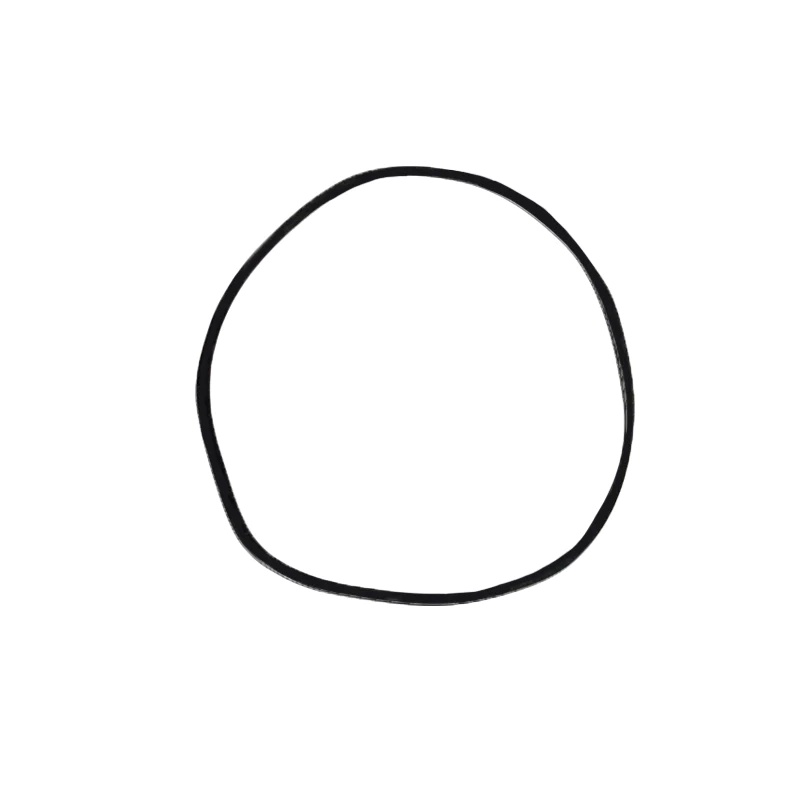 Daiso Thun Buộc Tóc Không Rối Size L Loại Cứng (100 Cái)