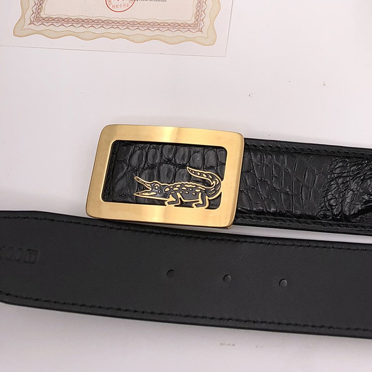 [HÀNG CHẤT] .Dây nịt nam Thắt Lưng da Doanh Nhân Da cá sấu Thật 2 Lớp thời trang | BigBuy360 - bigbuy360.vn