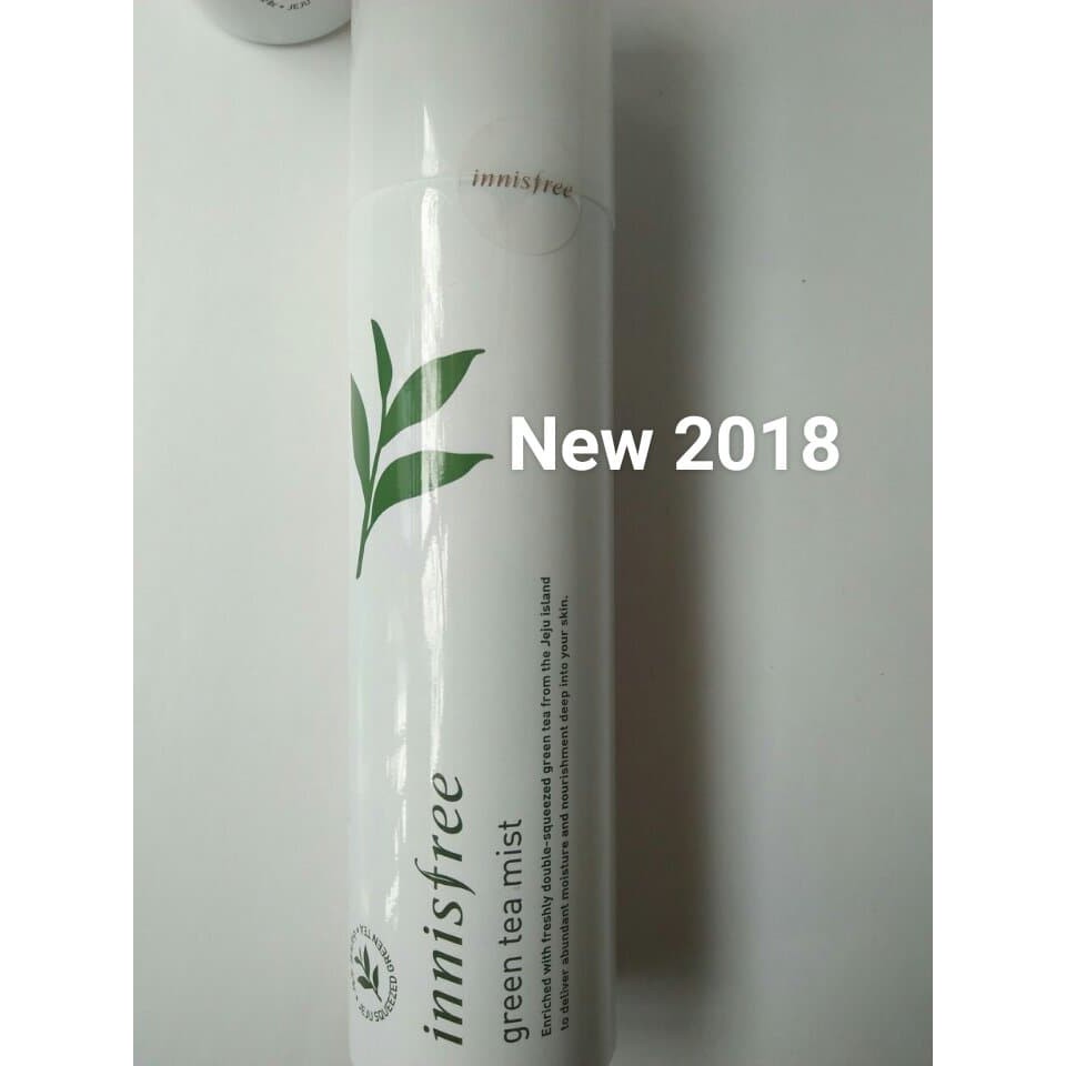 Xịt Khoáng Innisfree Trà Xanh Green Tea Mineral Mist mẫu mới 2018