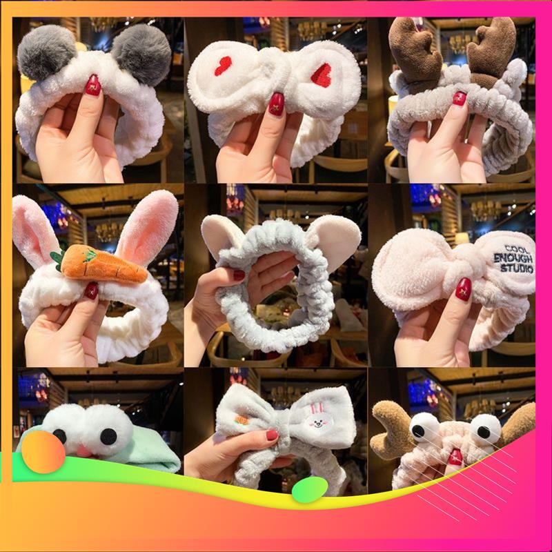 Băng Đô tuban 99k/ 7 chiếc  , Bờm Rửa Mặt 3d Mới., Hot Trend Xu Hướng MSP32056