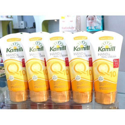 Kem dưỡng tay Kamill Hand & Nail cream Anti-Age Q10 Chống Lão Hóa, 75 ml