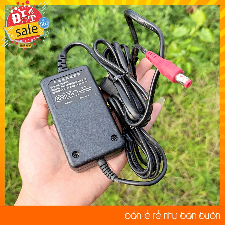 BỘ CHUYỂN ĐỔI NGUỒN 220V SANG 12V - 2A Có vỏ và không vỏ DIY