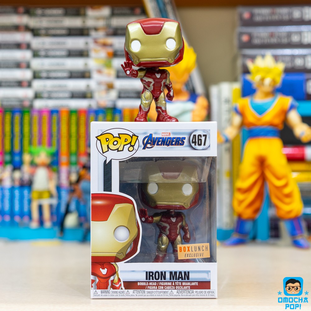 boxlunch iron man funko pop