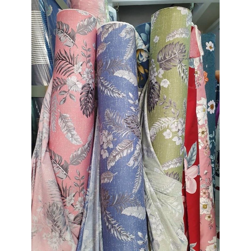 5m vải may drap trải giường-vải cotton lụa Hàn quốc