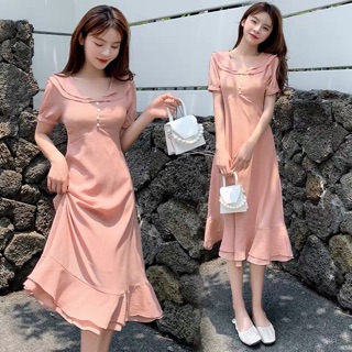 Váy cho con ti màu hường nhẹ nhàng,xinh xắn❤️