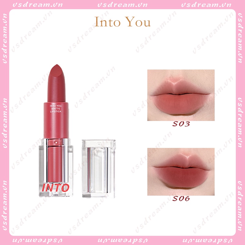 Son Môi IntoYou S06 Nhung Lì Nhẹ Nhàng Nhẹ Nhàng Mềm Mịn Như Nhung Miscellaneous Hàng Ngày Cho Bạn Gái Yujie