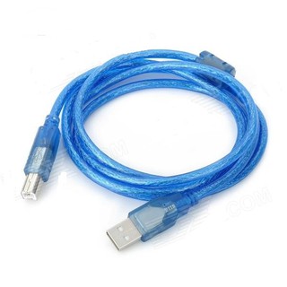 Dây cáp USB máy in xanh 3m bọc chống nhiễu