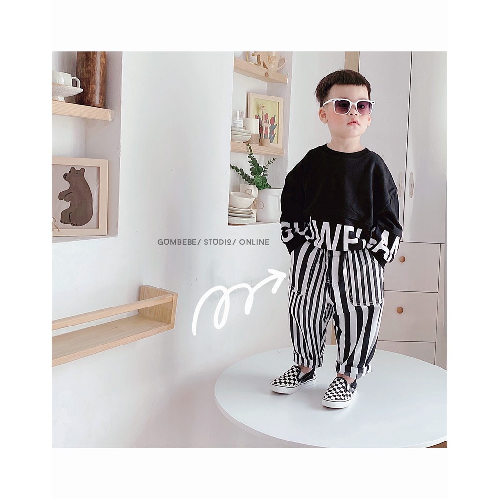 QUẦN BAGGY KAKI CÁ TÍNH CHO BÉ (ẢNH THẬT)