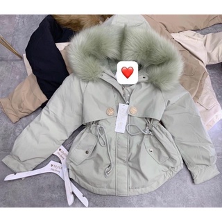 [Sale 50%] ÁO KHOÁC PARKA NỮ LÓT LÔNG