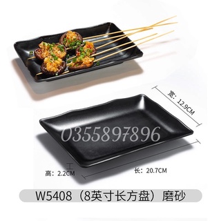 Đĩa chữ Nhật 13x20cm