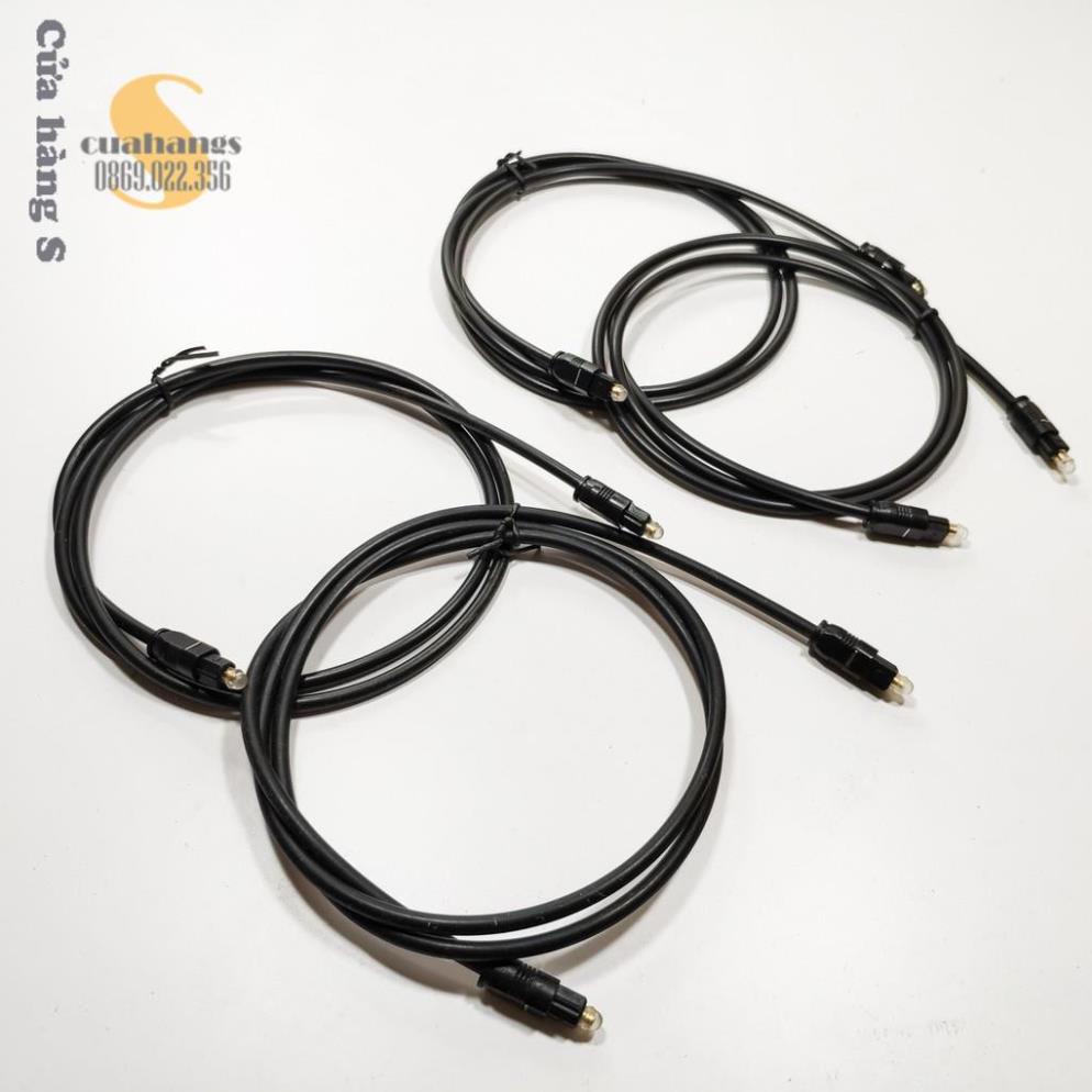Dây Optical nhựa đen tiêu chuẩn - Toslink