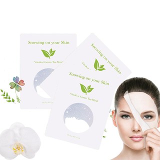 Mặt Nạ Chăm Sóc Da Vinakor Green Tea Mask - COMBO 05 Cái