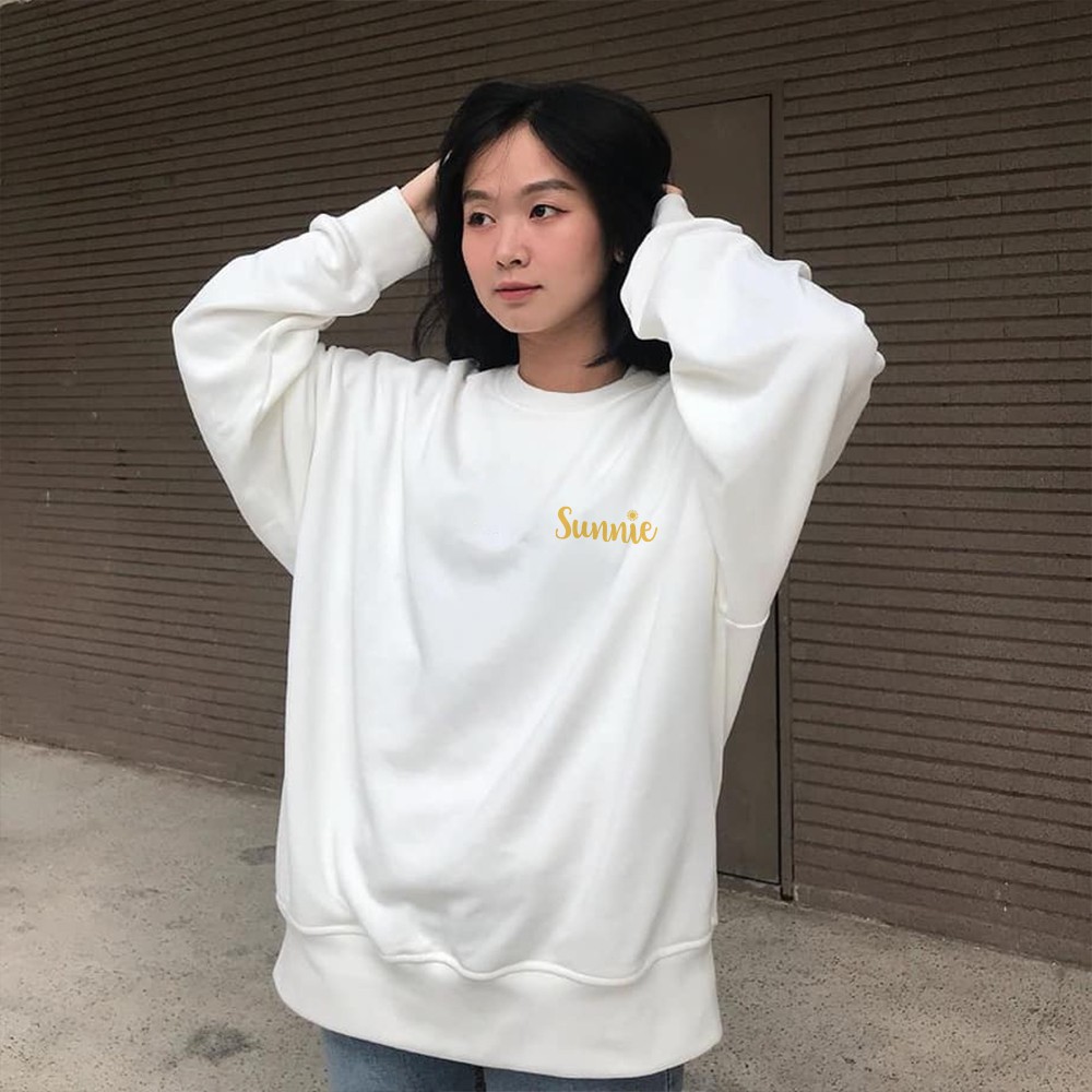 [Freeship đơn từ 0đ] Áo sweater unisex oversize thu đông Sunnie