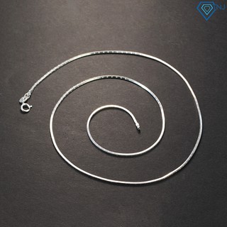 Dây chuyền sợi mì vuông bạc nữ DNK0007 Trang Sức TNJ