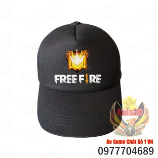 Mũ Free fire phản quang , nón kết Garena