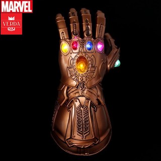 [KÈM VIDEO] Găng Tay Vô Cực Nhựa Dẻo Đèn LED Phát Sáng Hóa Trang Thanos Avengers Infinity Gauntlet Glove