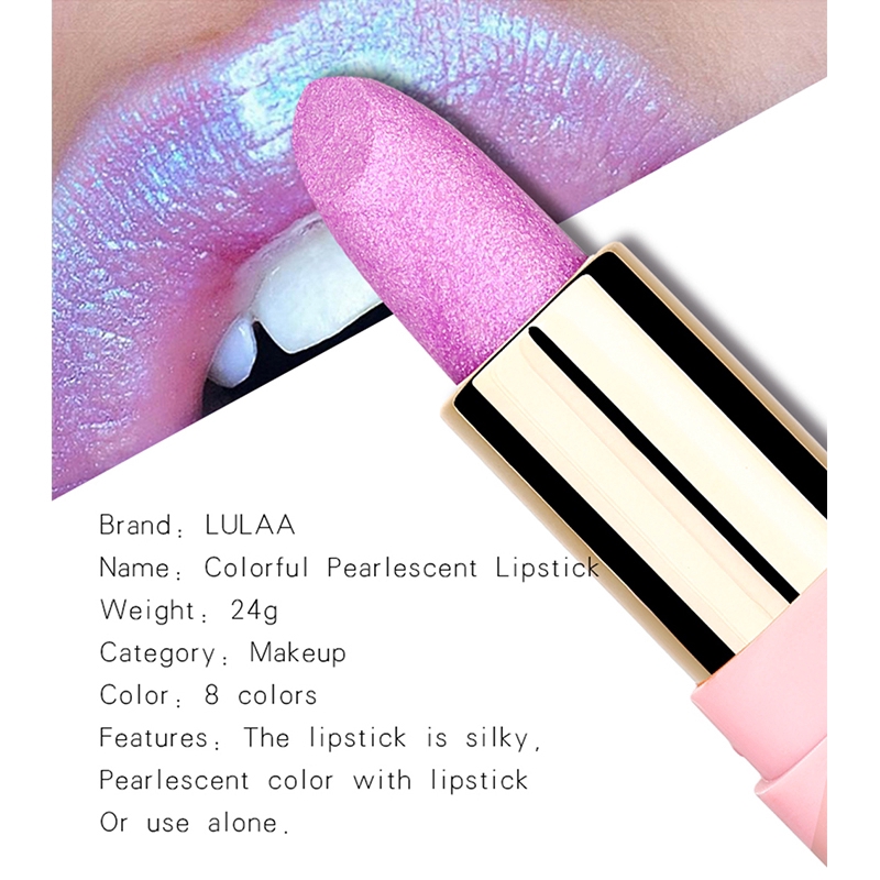 Son môi nhũ kim tuyến chống nước thời thượng | BigBuy360 - bigbuy360.vn