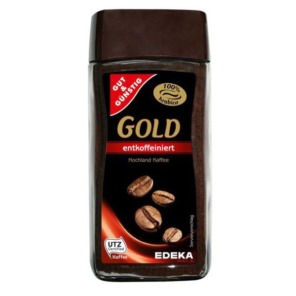 (2 vị) Cà phê hòa tan Gut & Gunstig Gold 100gr