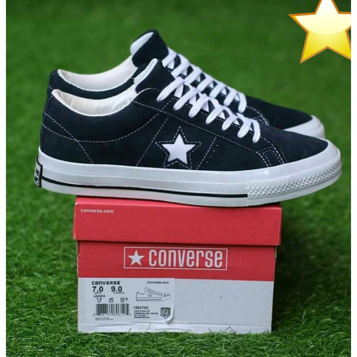 Giày Thể Thao Converse_one Da Lộn Phối Màu Trắng Đen Thời Trang Cho Nam