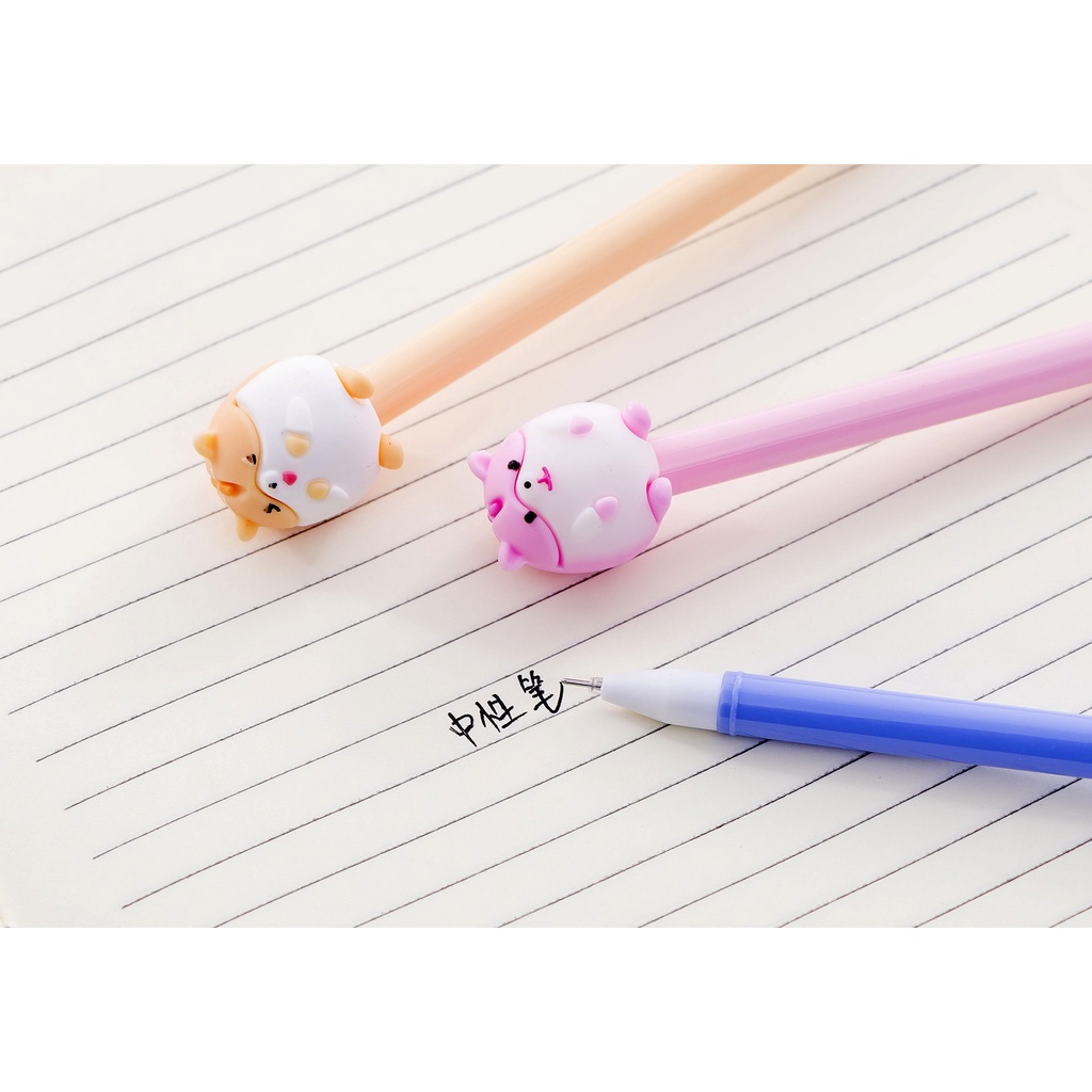 Bút Gel Mực Đen Chuột Hamster dễ thương H117