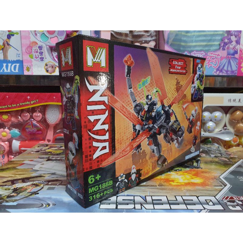 Xếp hình lắp ghép lego NINJA rồng MG188B