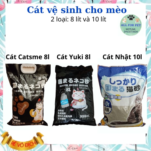 Cát vệ sinh cho mèo làm từ 100% bentonite tự nhiên, siêu vón cục