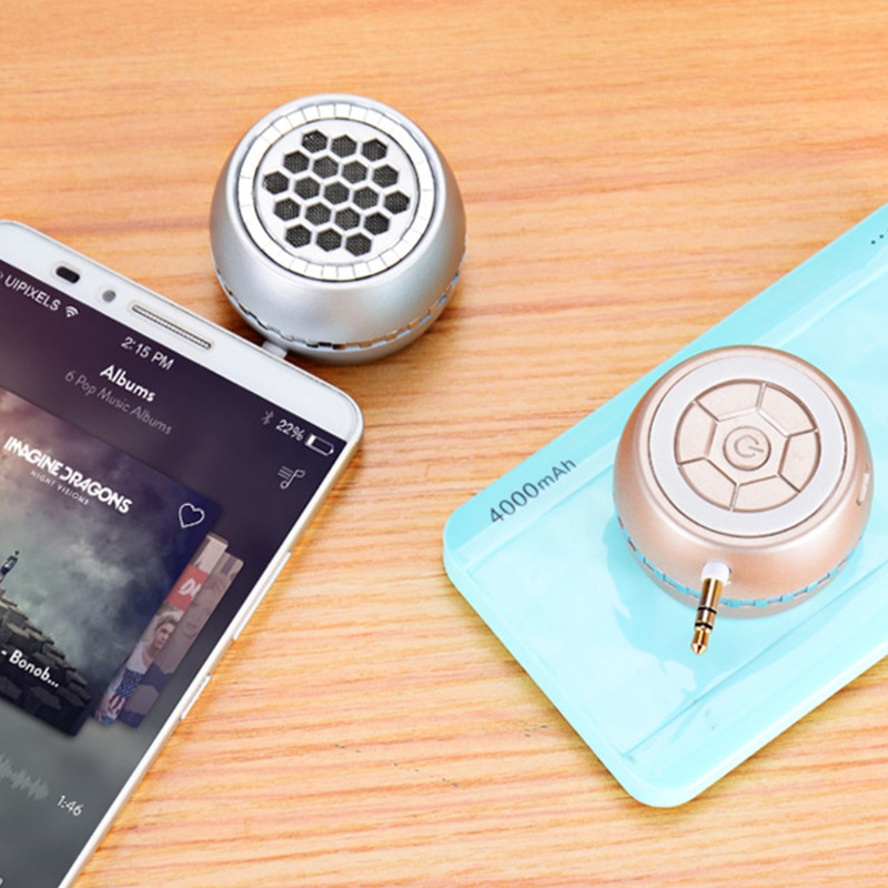 Loa Điện Thoại Không Dây Tích Hợp 500mA Lithium 3.5mm Aux