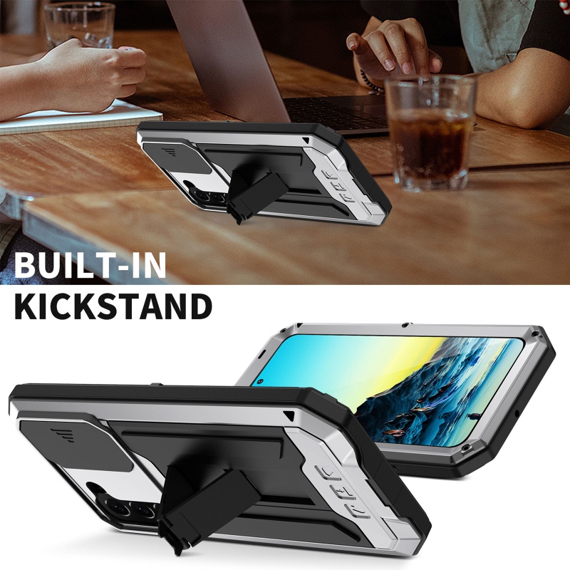 Ốp Điện Thoại Toàn Diện Tích Hợp Bảo Vệ Màn Hình Cho S22