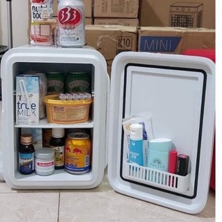 Mua Tủ lạnh mini 10L Kemin đựng mỹ phẩm  thuốc có ổ cắm oto - BH chính hãng | Tủ lạnh mini trữ đồ mát