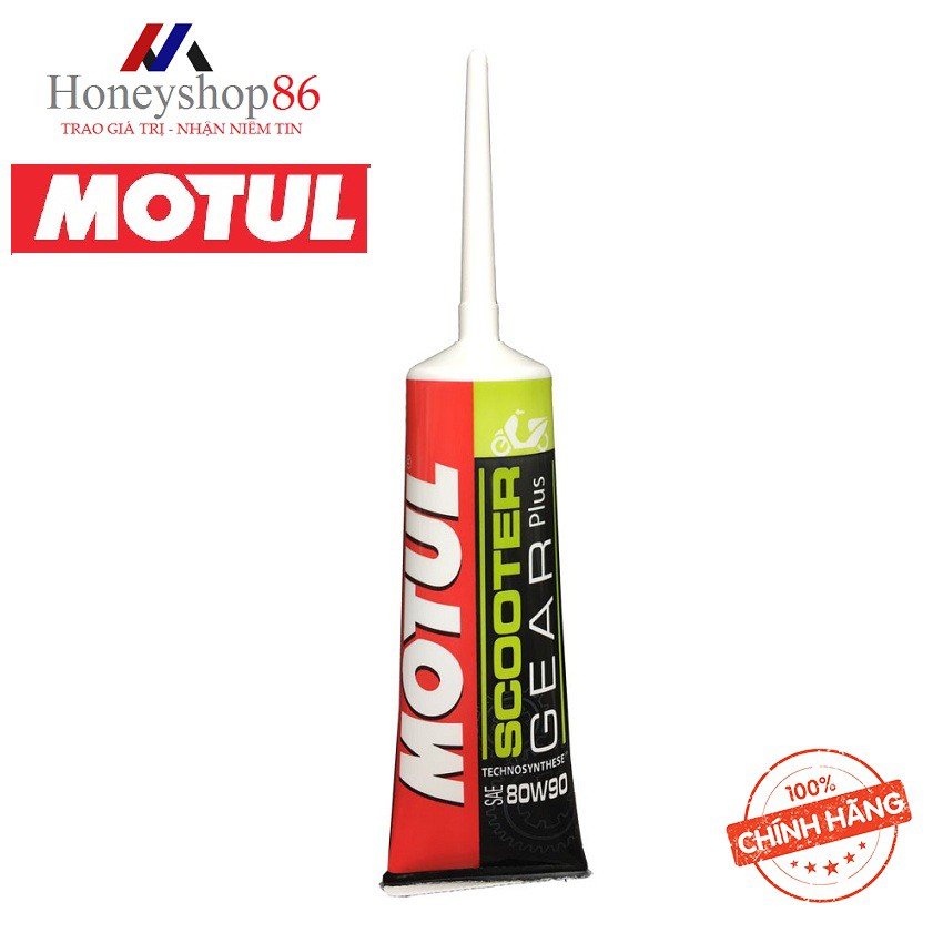 Nhớt Hộp Số Motul Scooter Gear Plus 80W90 120ml – Nhớt Láp Dành Cho Xe Tay Ga HONEYSHOP86