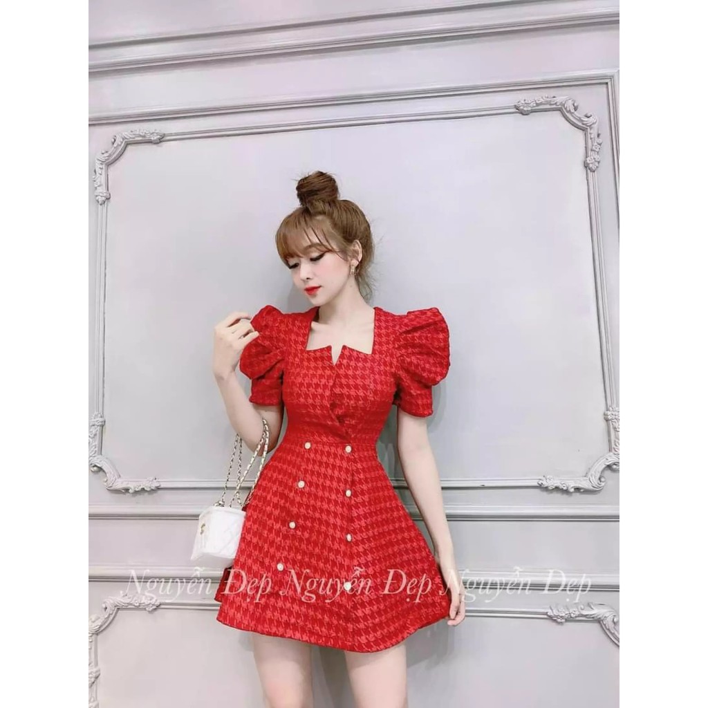 ĐẦM GẤM NỮ DỰ TIỆC MỚI NHẤT 2021 | BigBuy360 - bigbuy360.vn