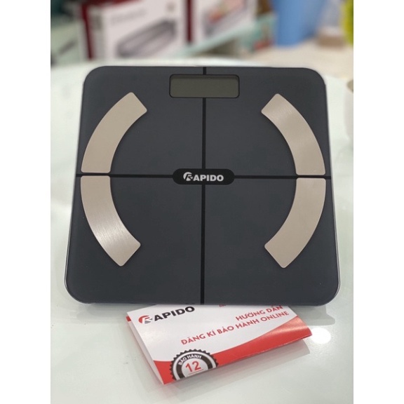Cân sức khỏe thông minh Rapido RSB02-S (Có bluetooth) Sỉ sll