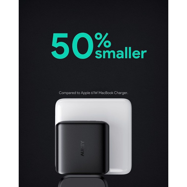 Củ sạc nhanh Type C Aukey PAB4 65W