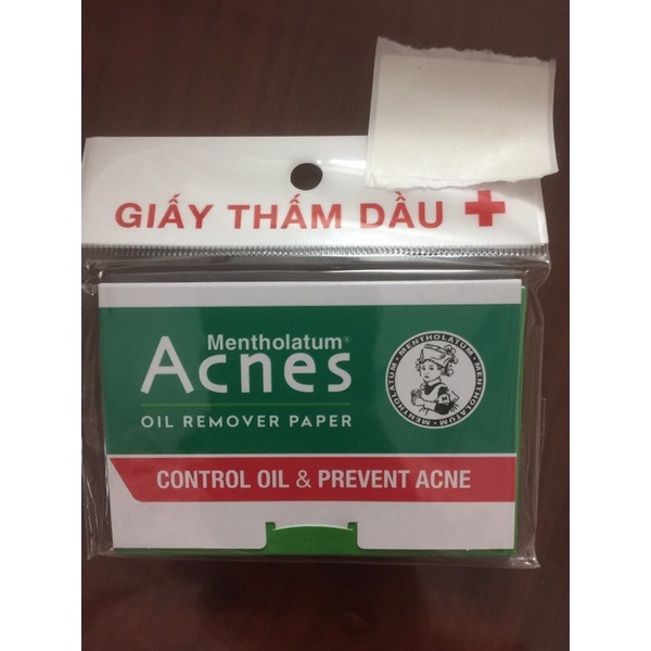 Giấy thấm dầu Acnes bịch 100 miếng