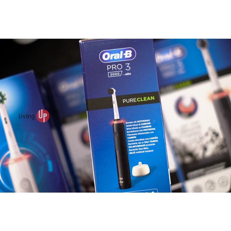 Bàn chải điện Oral-B Pro 3 3000 (mẫu mới 2021) - Bảo hành 12 tháng