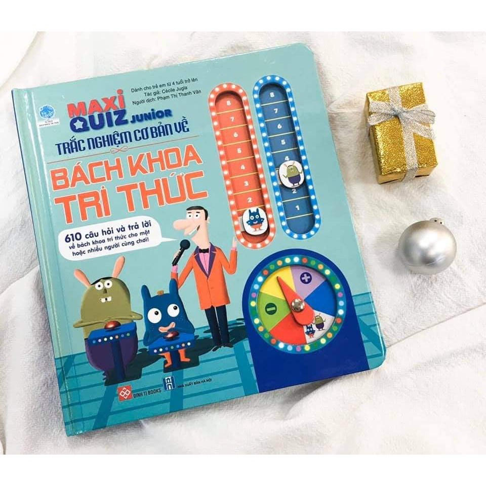 Sách - Maxi Quiz Junior - Trắc nghiệm cơ bản về Bách khoa tri thức