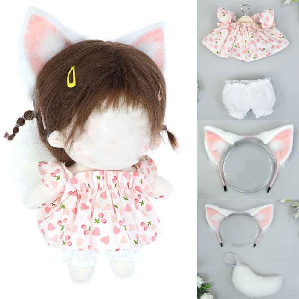 Băng Đô Cài Tóc 4 Kiểu Dễ Thương Cho Búp Bê 14inch