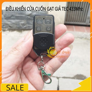 Điều khiển cửa cuốn gạt giả TEC 433Mhz