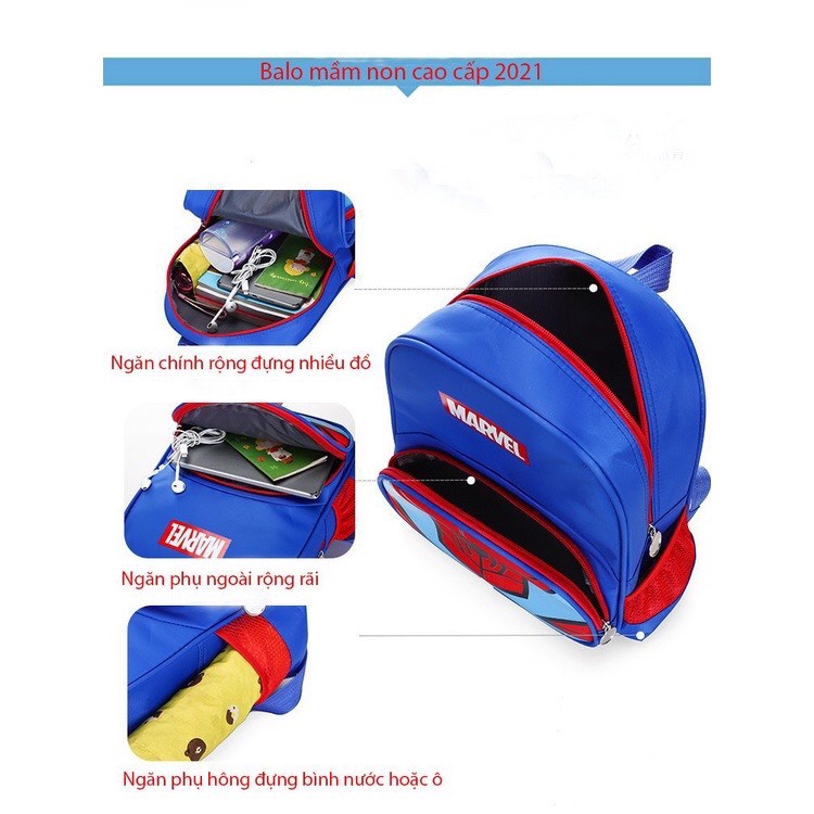 Balo Cặp sách Cho Bé đi học Mầm Non Đủ Hình Cho Bé Trai-Bé Gái BLH223