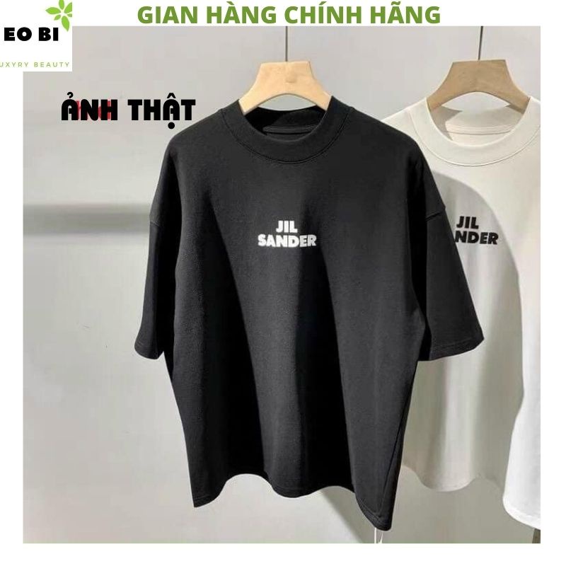 Áo thun nam nữ unisex tay lỡ form rộng dấu quần kute chất cottong cực xinh trẻ chung năng động -EOBI