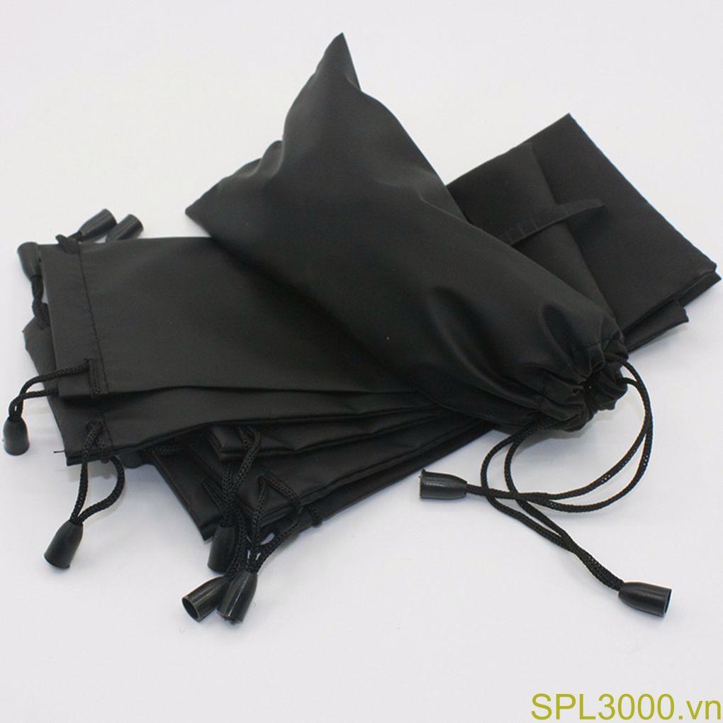 [spl3000]Black Sunglasses Carrying Case Bag Organizer Pouch Drawstring Closure