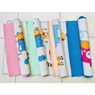 Chiếu cao su non - chiếu điều hòa cao su non cho bé thông hơi thoáng khí kích thước 63x93cm